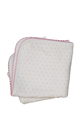 Pink Mini Dot Swaddle Blanket
