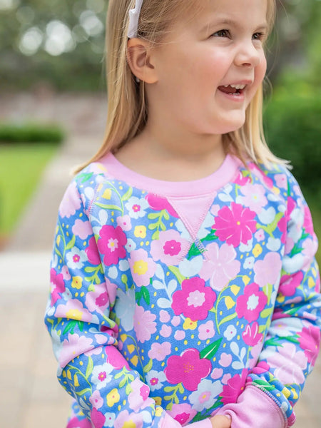 Summer Blooms Crewneck Sweater Set