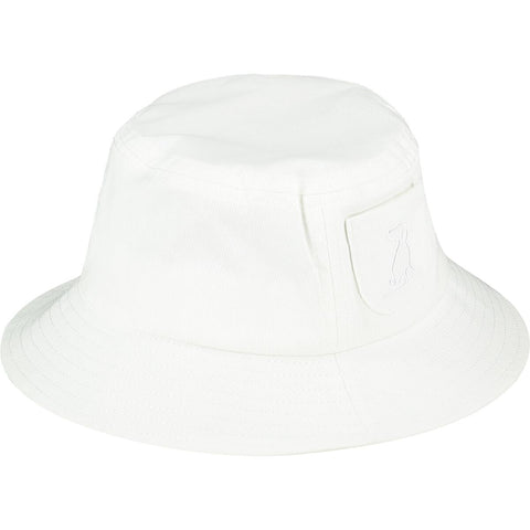 Fisherman Bucket Hat-White