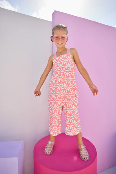 Jennifer Jumpsuit- Fan Floral