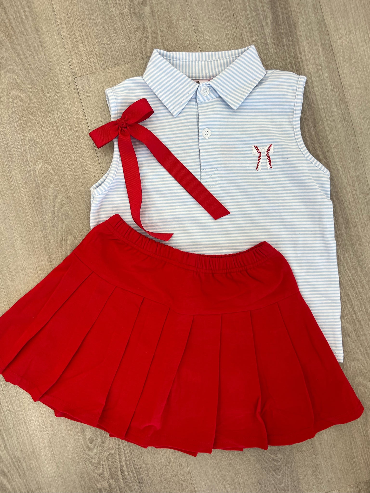 Baseball Skort Set