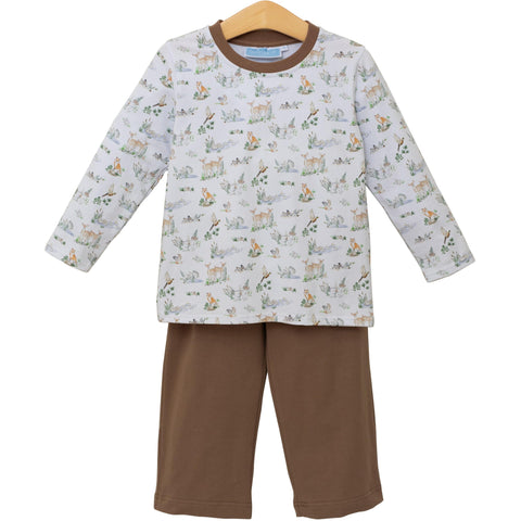 Woodland Friends Pants Set