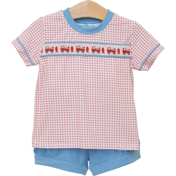 Sound the Alarm- Banded Short Set
