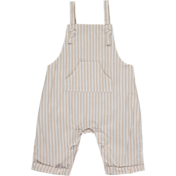 Ahoy Woven Overalls- Beige