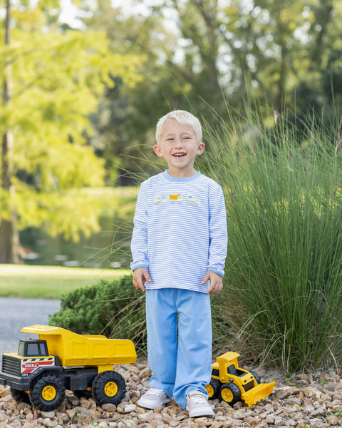 Construction Trucks Pants Set