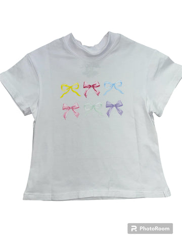 Bows Boxy Tshirt