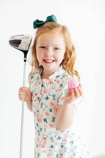 Birdies & Bows Polo Dress