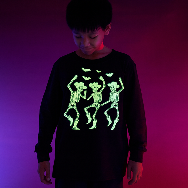 Dancing Cowboy Skeleton Tee