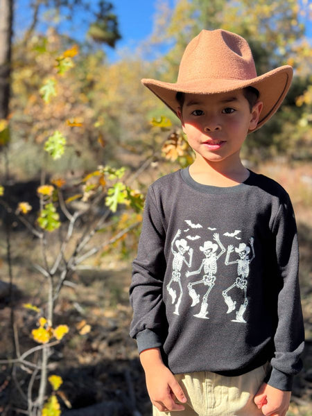 Dancing Cowboy Skeleton Tee