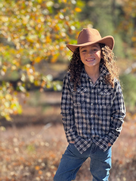 Brown Cowboy Hat