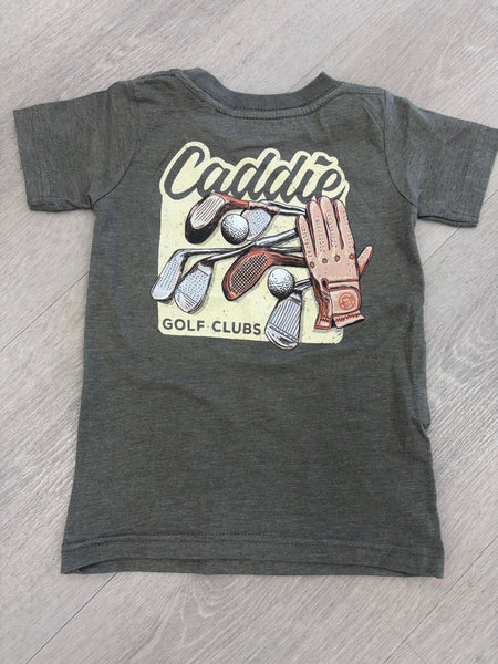 Caddie Vintage Clubs Tee