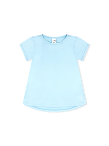 Bridget Basic Tee- Cotton Candy Blue