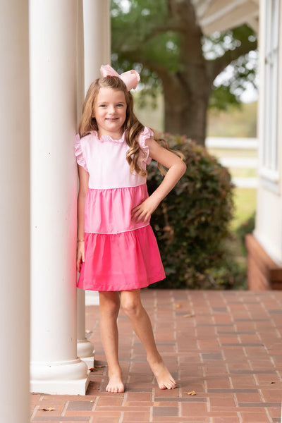 Valeria Shades of Pink Dress