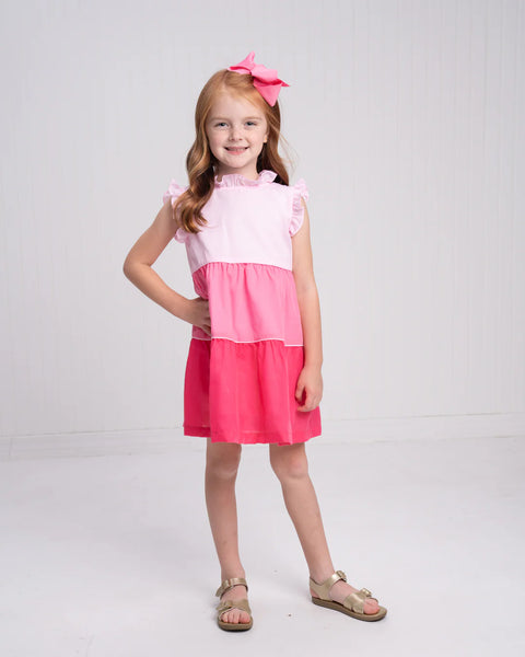 Valeria Shades of Pink Dress