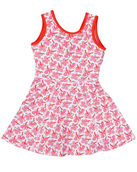 Rachel Rosie Retro Print Dress