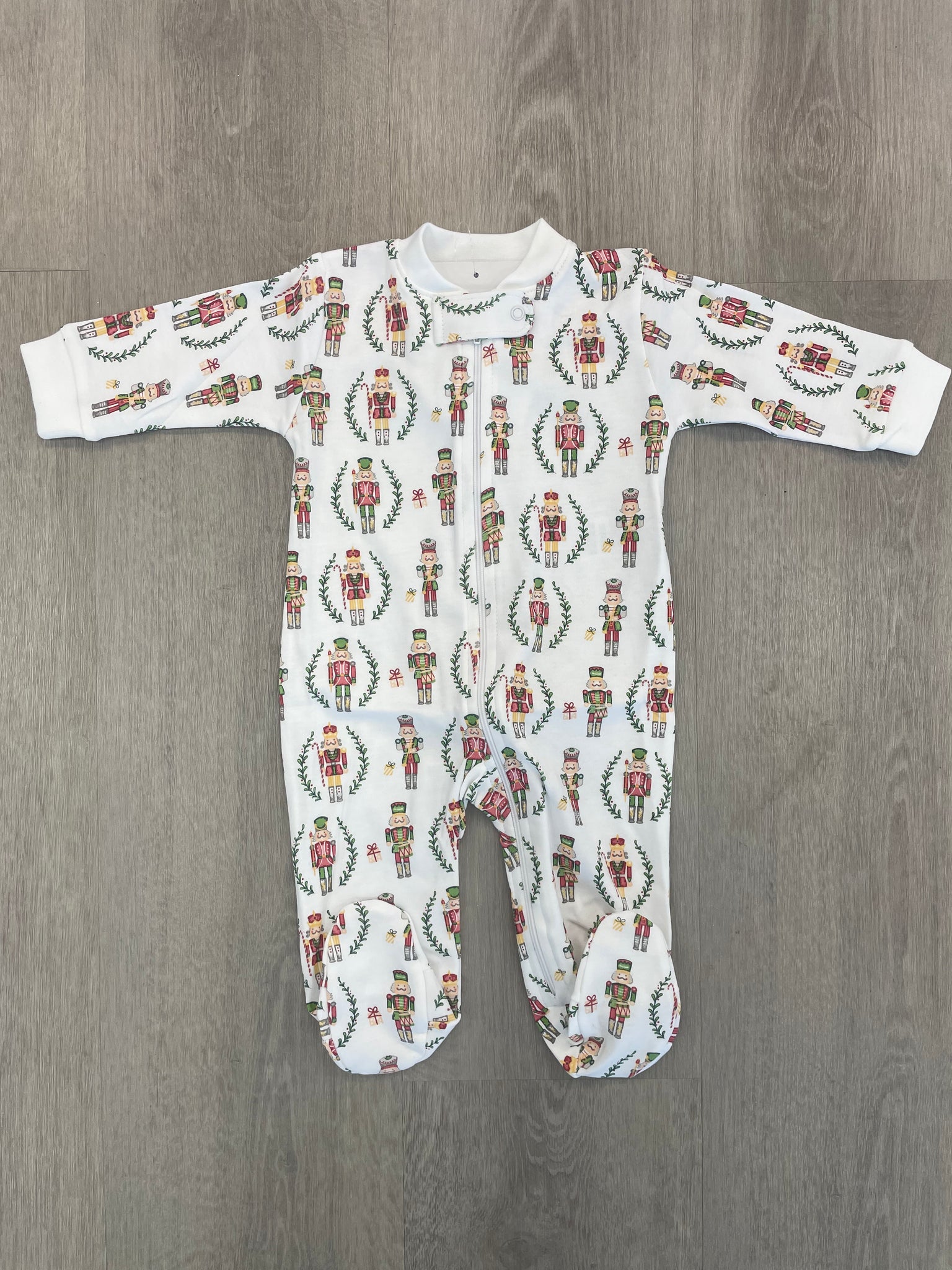 Christmas Nutcracker Footie