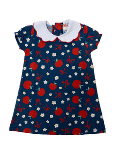 Presley Kait Schoolhouse Apples Dress