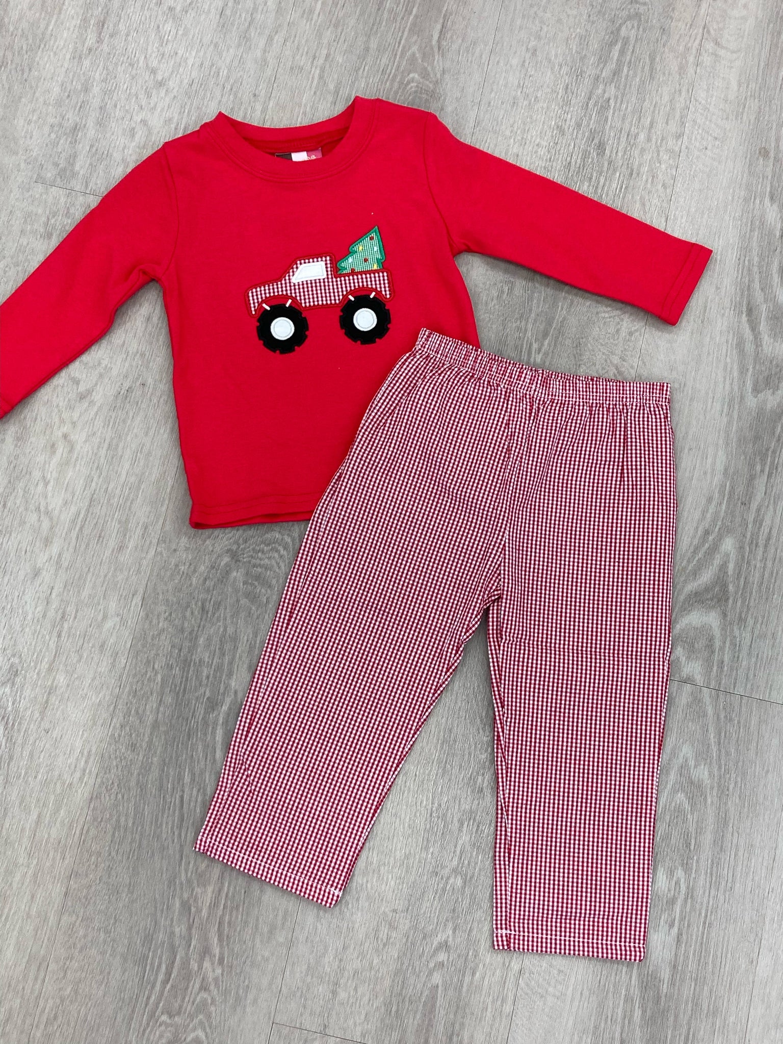 Bringing Home the Tree Pant Set