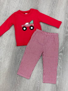 Bringing Home the Tree Pant Set