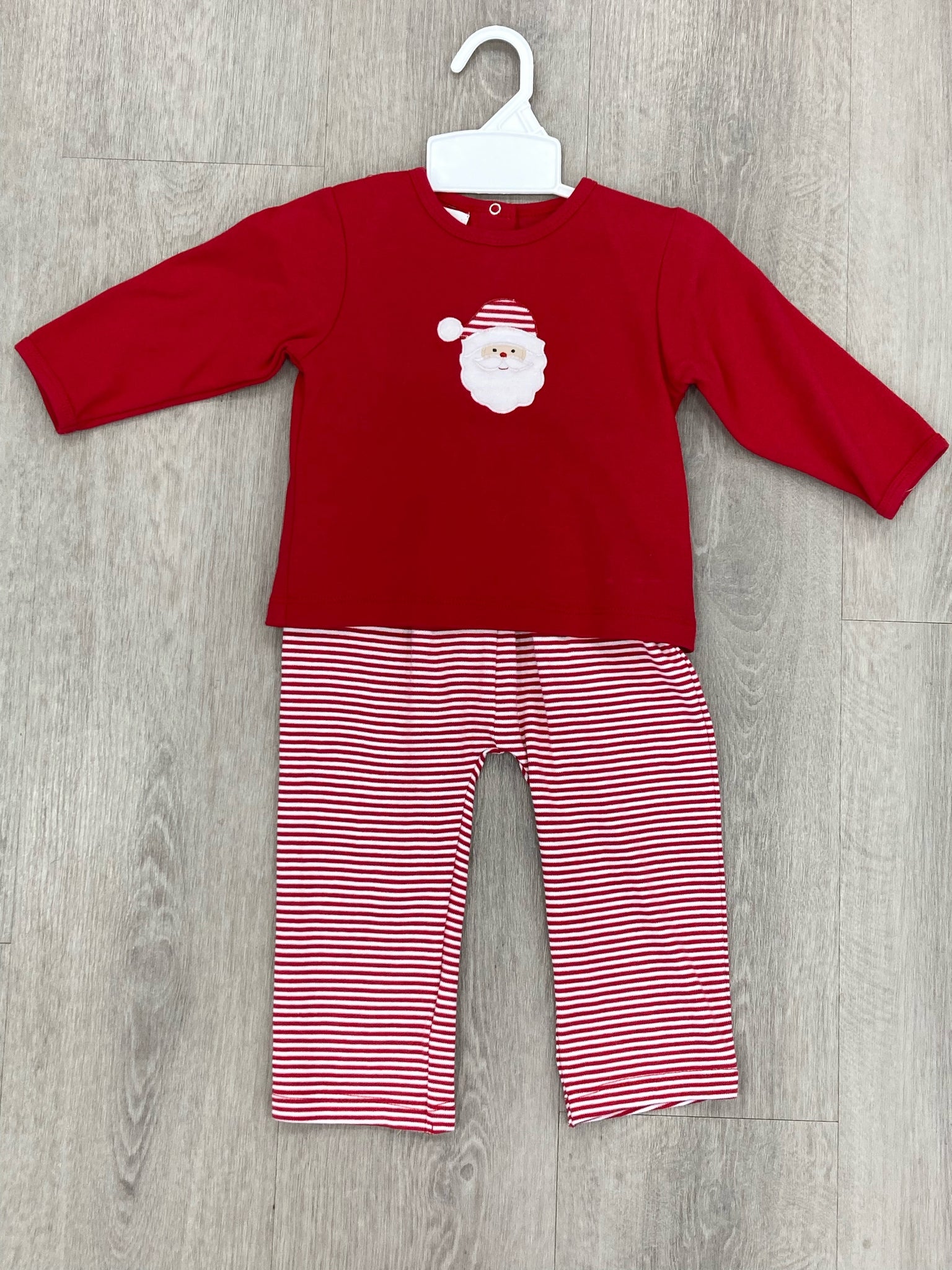 Petit Ami Boys Santa Pant Set
