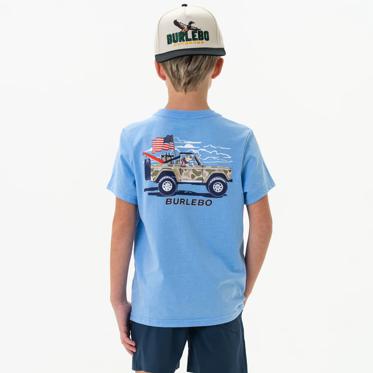 Burlebo Tee- Camo Beach Cruiser
