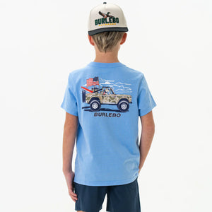Burlebo Tee- Camo Beach Cruiser