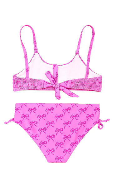 Sofi Bow Smocked Bikini