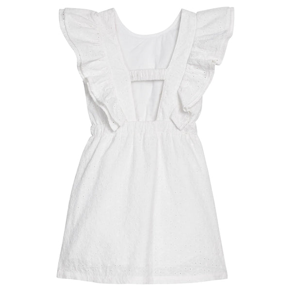 Sadie Dress- White Embroidery