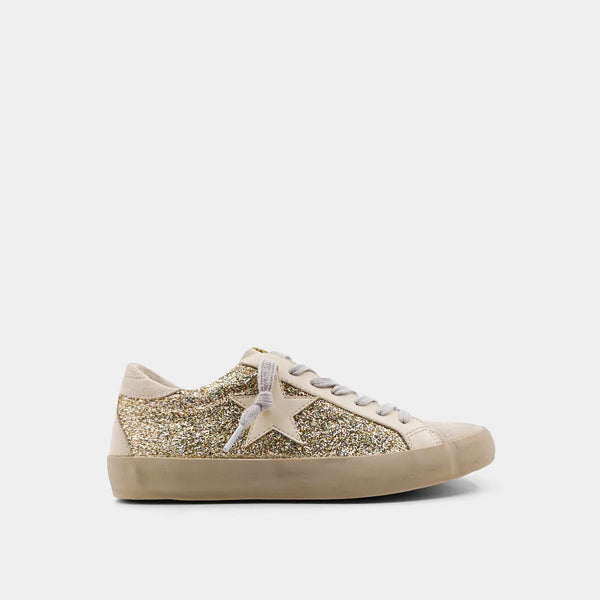Paula Sneaker- Champagne Glitter