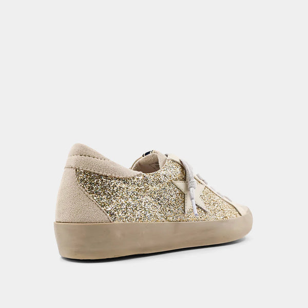 Paula Sneaker- Champagne Glitter