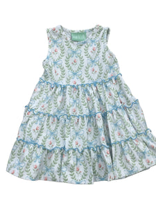 Baby Blue Bows Panel Dress