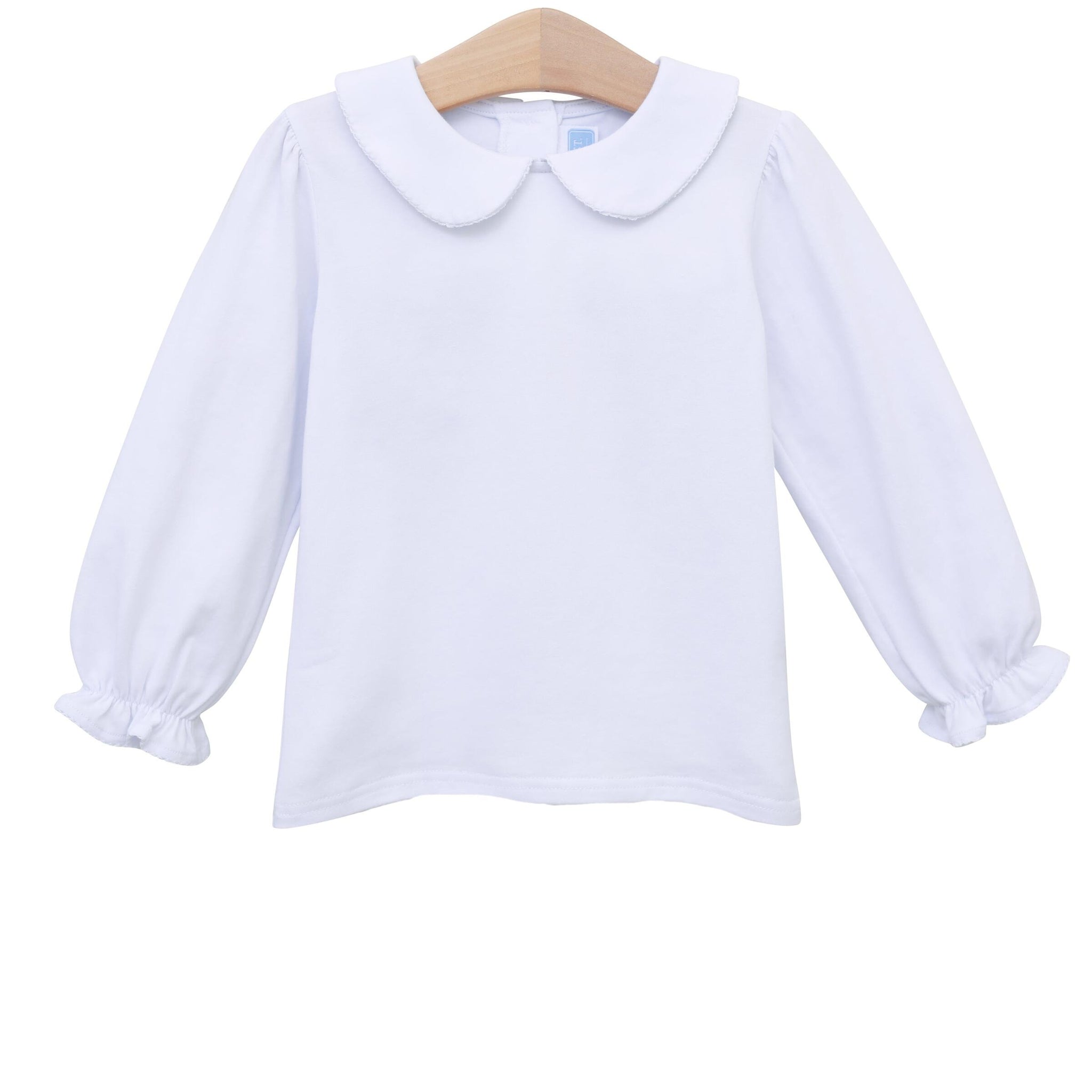 Peter Pan Collar Shirt- White