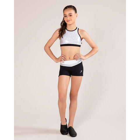 Tilly Crop Top- Silver