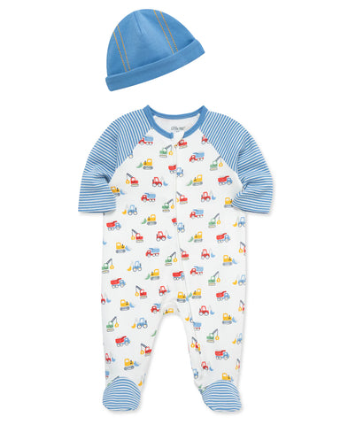Trucks Footie and Hat