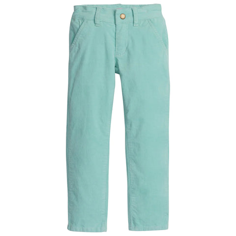 Twiggy Pants- Aqua Velvet