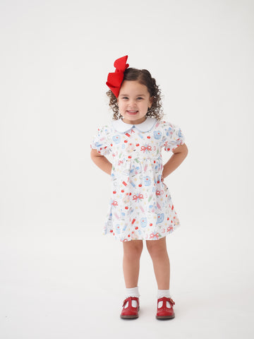 School Supplies Girls Collins Classic Dress