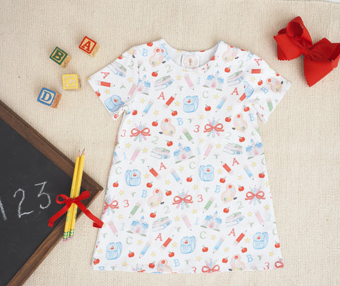 School Supplies Susie Swing Dress