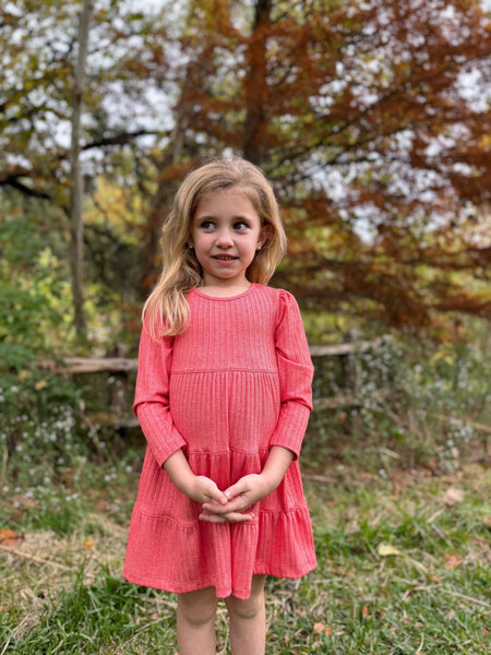 Iona Dress- Coral