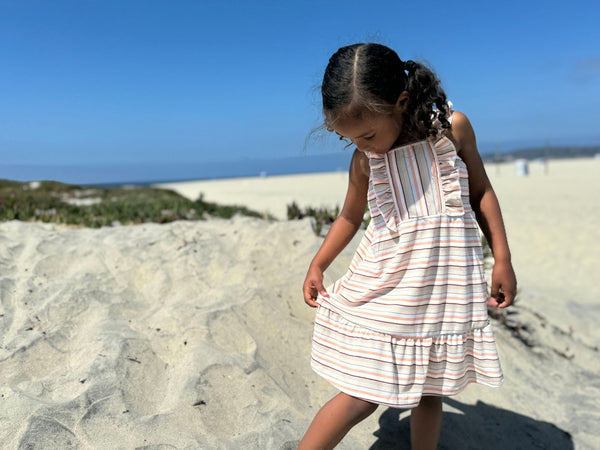 Ameera Dress- Natural Retro