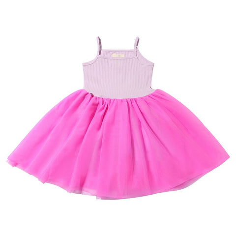 Kaia Tutu Dress- Lavender and Pink