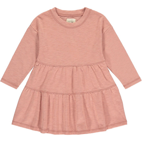 June Tiered Tunic- Rose
