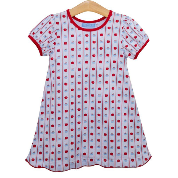 Apple Print Dress