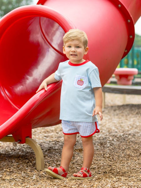 Apple Trio Boys Short Set