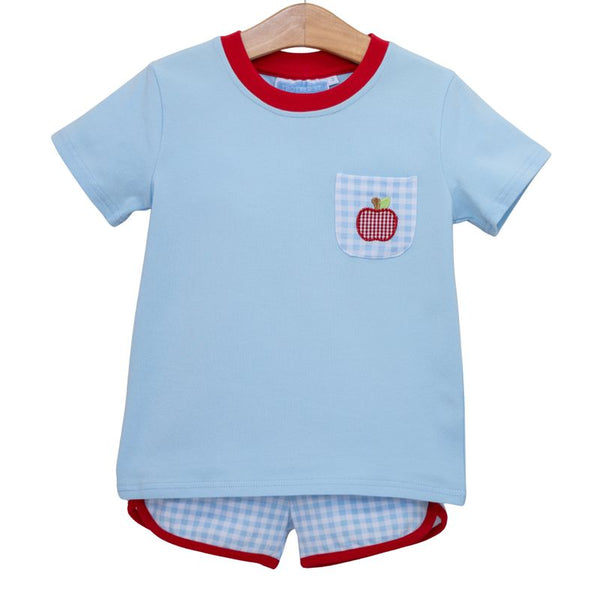 Apple Trio Boys Short Set