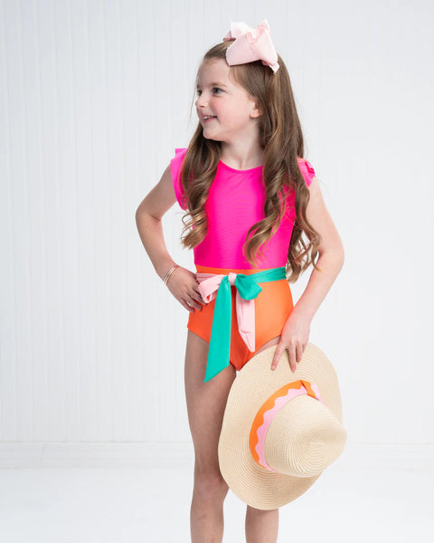 August Kate- Color Block Swim
