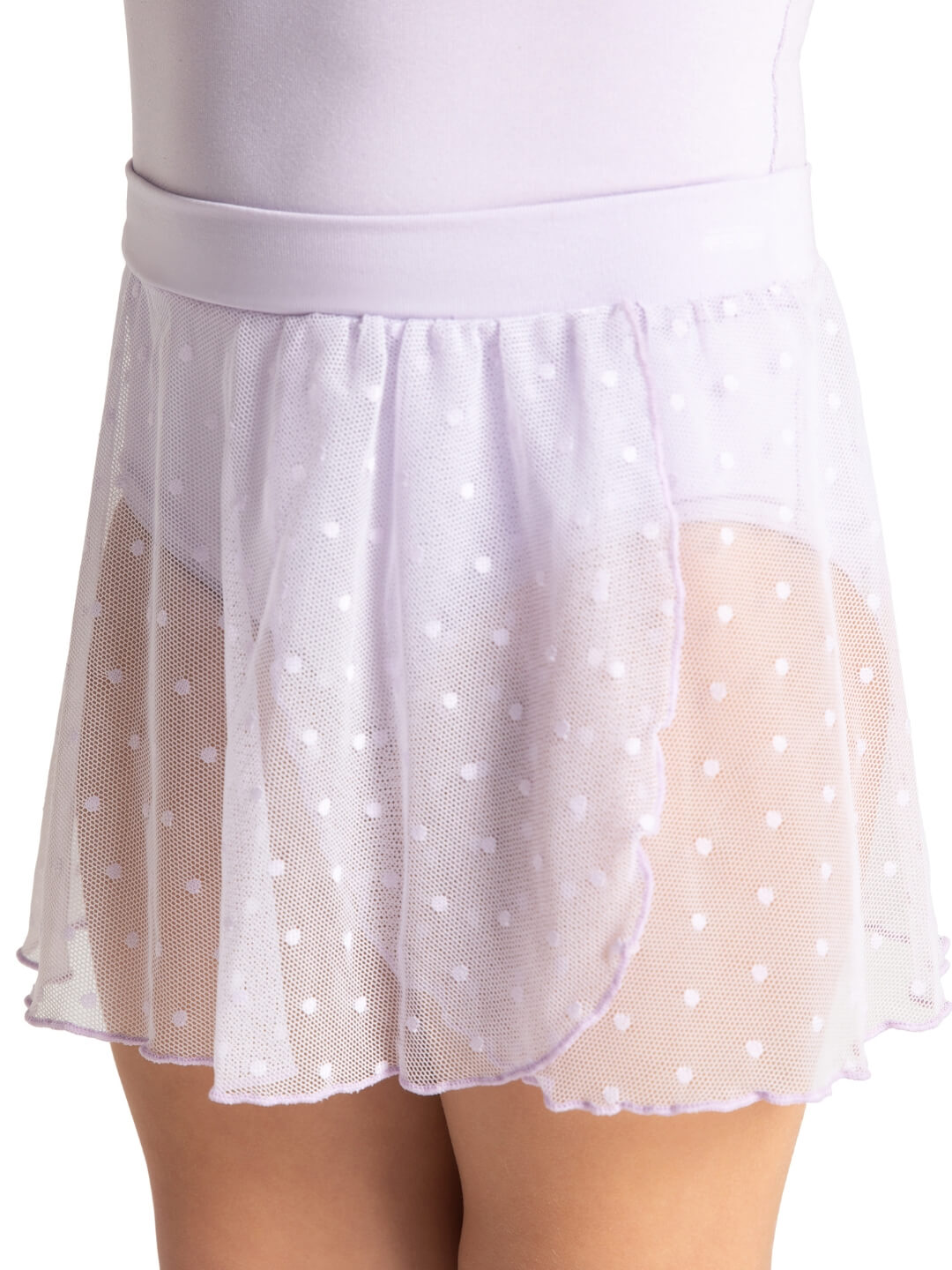 Spot on Lavender Skirt