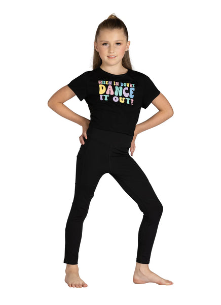 When in Doubt, Dance It Out Crop Tank 24311C