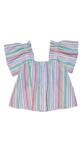 Isla Top Sorbet Stripe