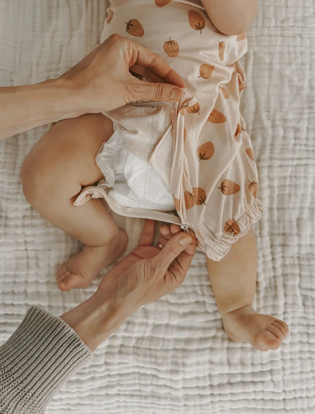 Strawberry Bubble Romper