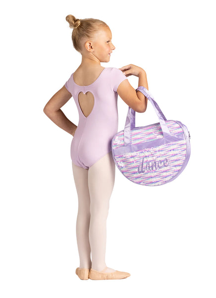 Shimmering Heart Sequin Bag B24510